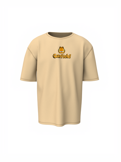 Garfield Oversized T-Shirt Casual Comfort with Cartoon Style
