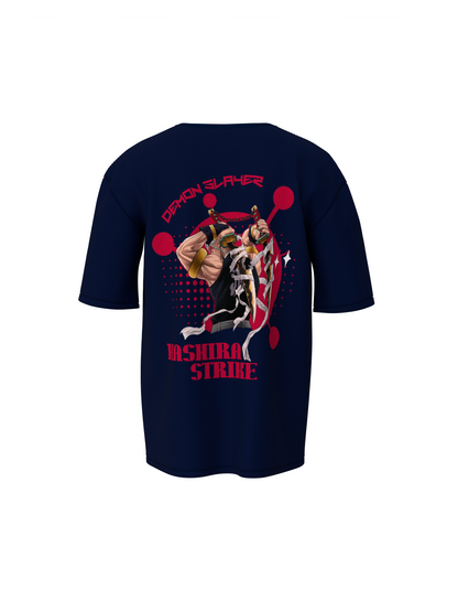 Hashira Strike Oversized T-Shirt Demon Slayer-Inspired Power Look