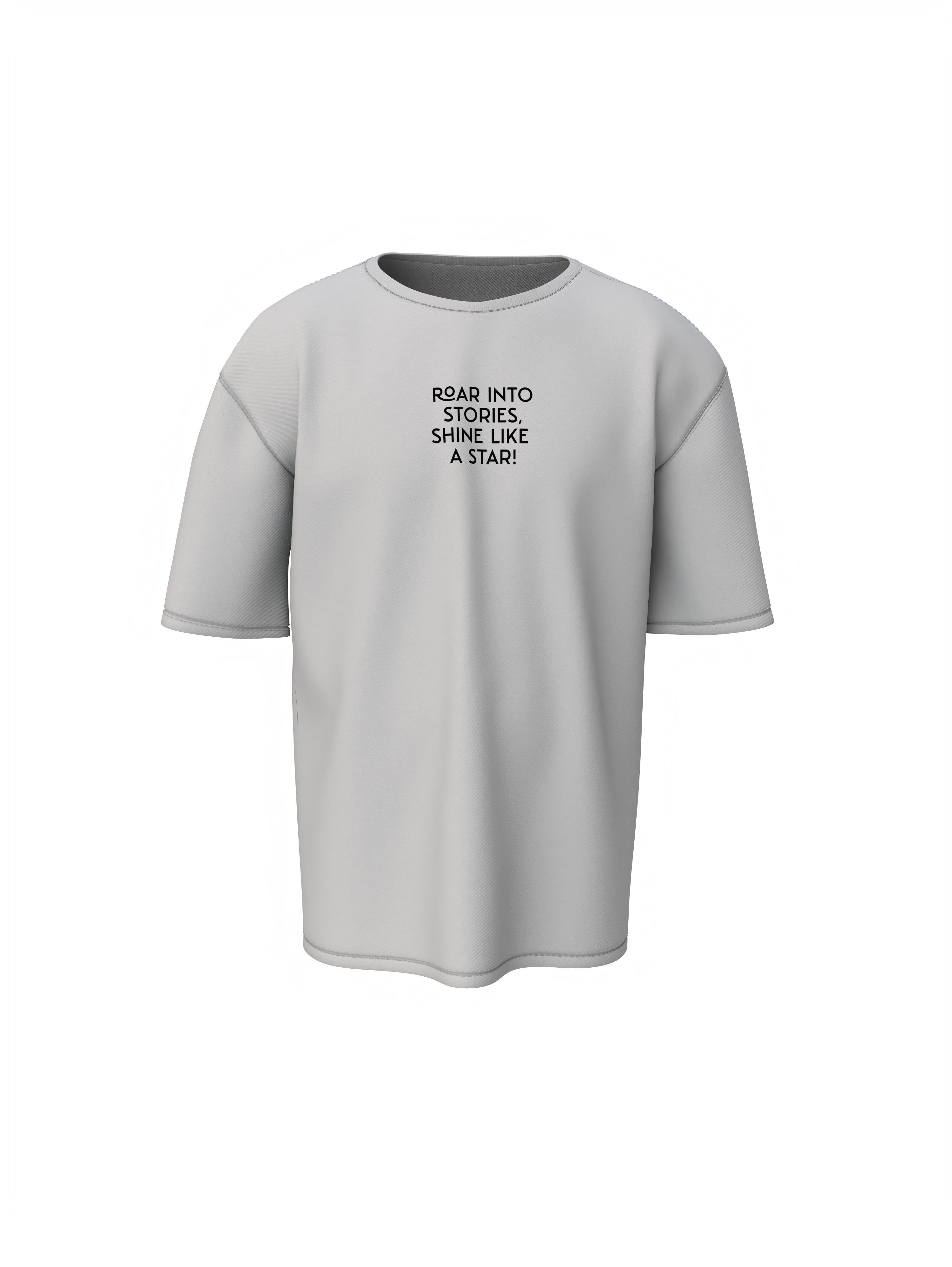 Lion Roaring Oversized T-Shirt