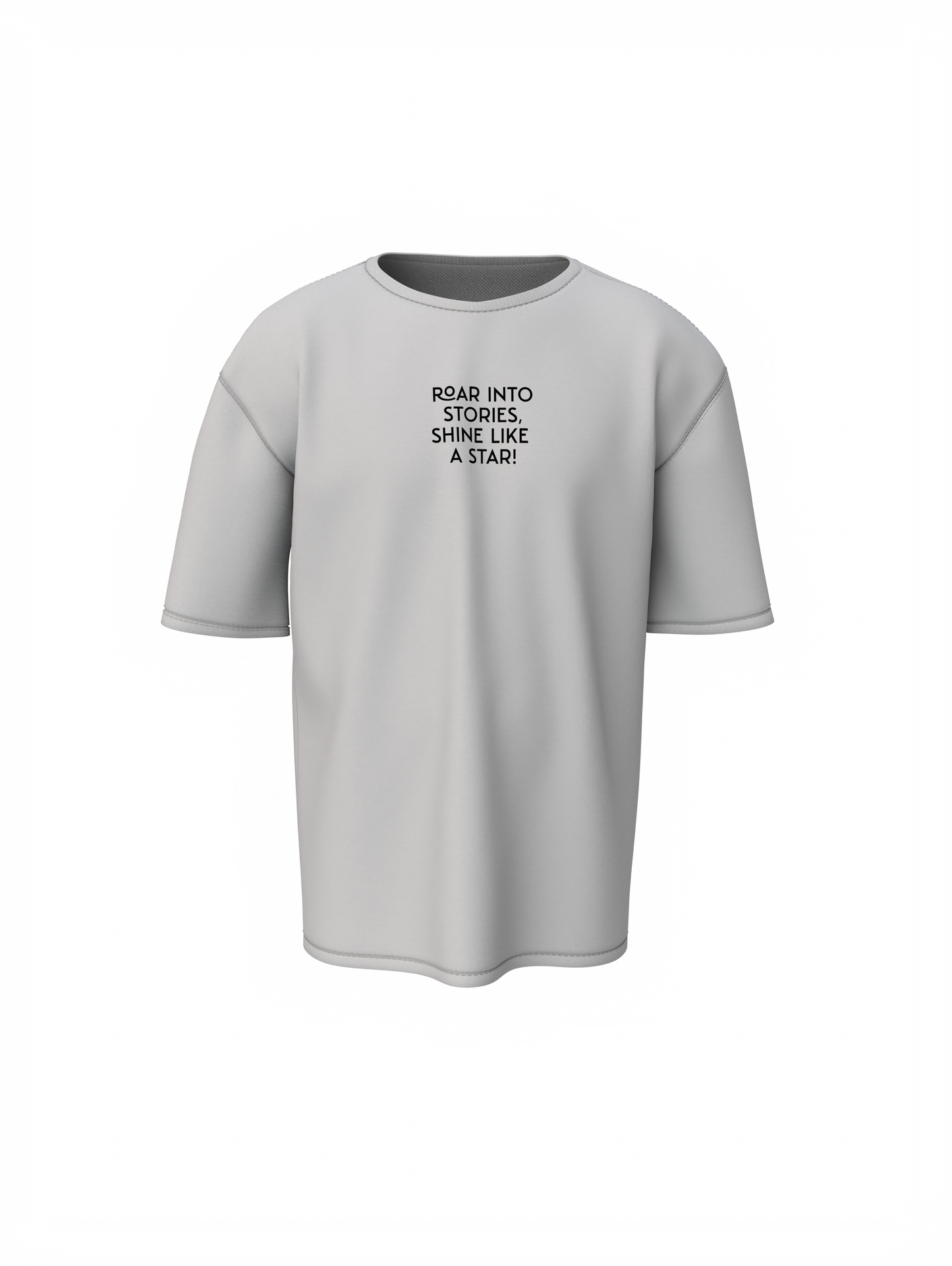 Lion Roaring Oversized T-Shirt – Bold & Fierce Streetwear