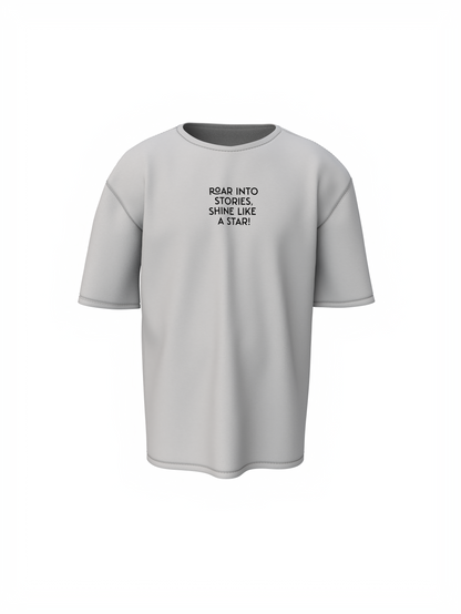 Lion Roaring Oversized T-Shirt – Bold & Fierce Streetwear