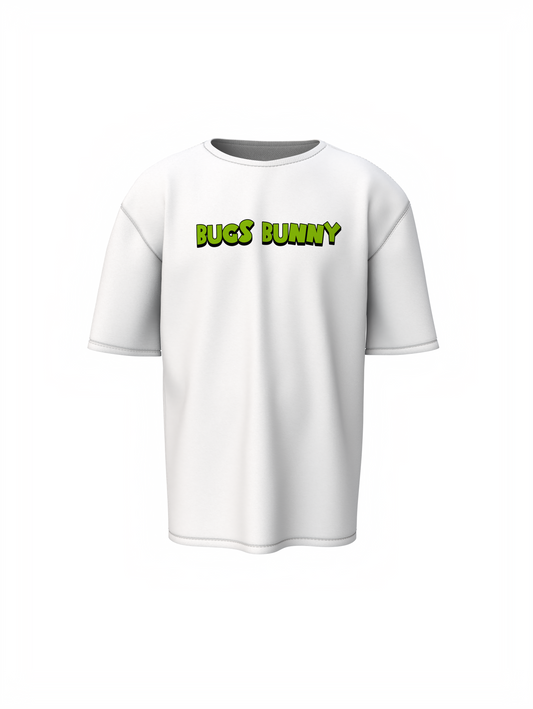 Bunny Bugs Cartoon Oversized T Shirt Fun Anime Graphic Tee