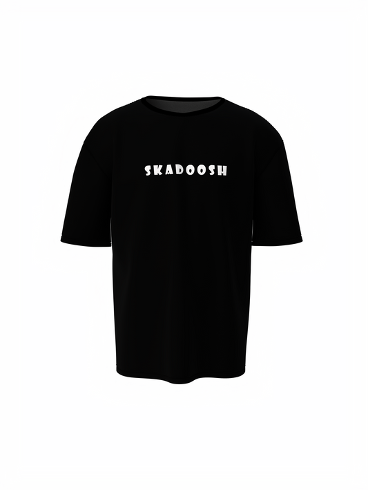 Skadoosh Panda Oversized T-Shirt Stylish Panda Graphic Tee