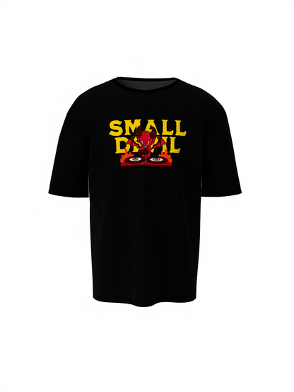 Small Devil Oversized T-Shirt for Bold Streetwear Style Now
