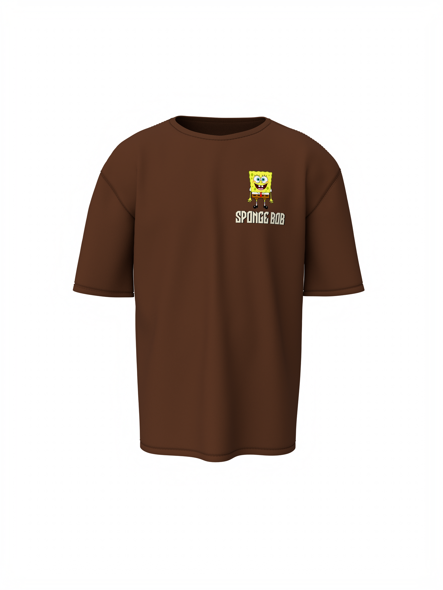 SpongeBob Cartoon Oversized T-Shirt