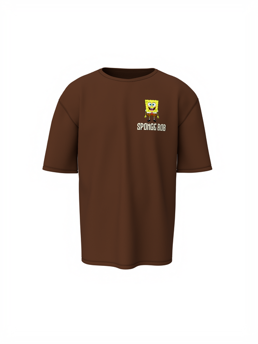 SpongeBob Cartoon Oversized T-Shirt