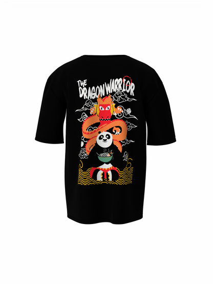 Skadoosh Panda Oversized T-Shirt Stylish Panda Graphic Tee