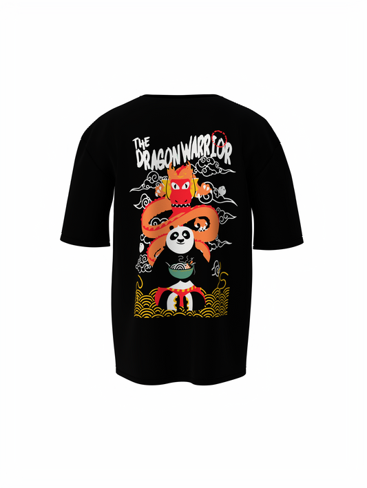 Skadoosh Panda Oversized T-Shirt Stylish Panda Graphic Tee