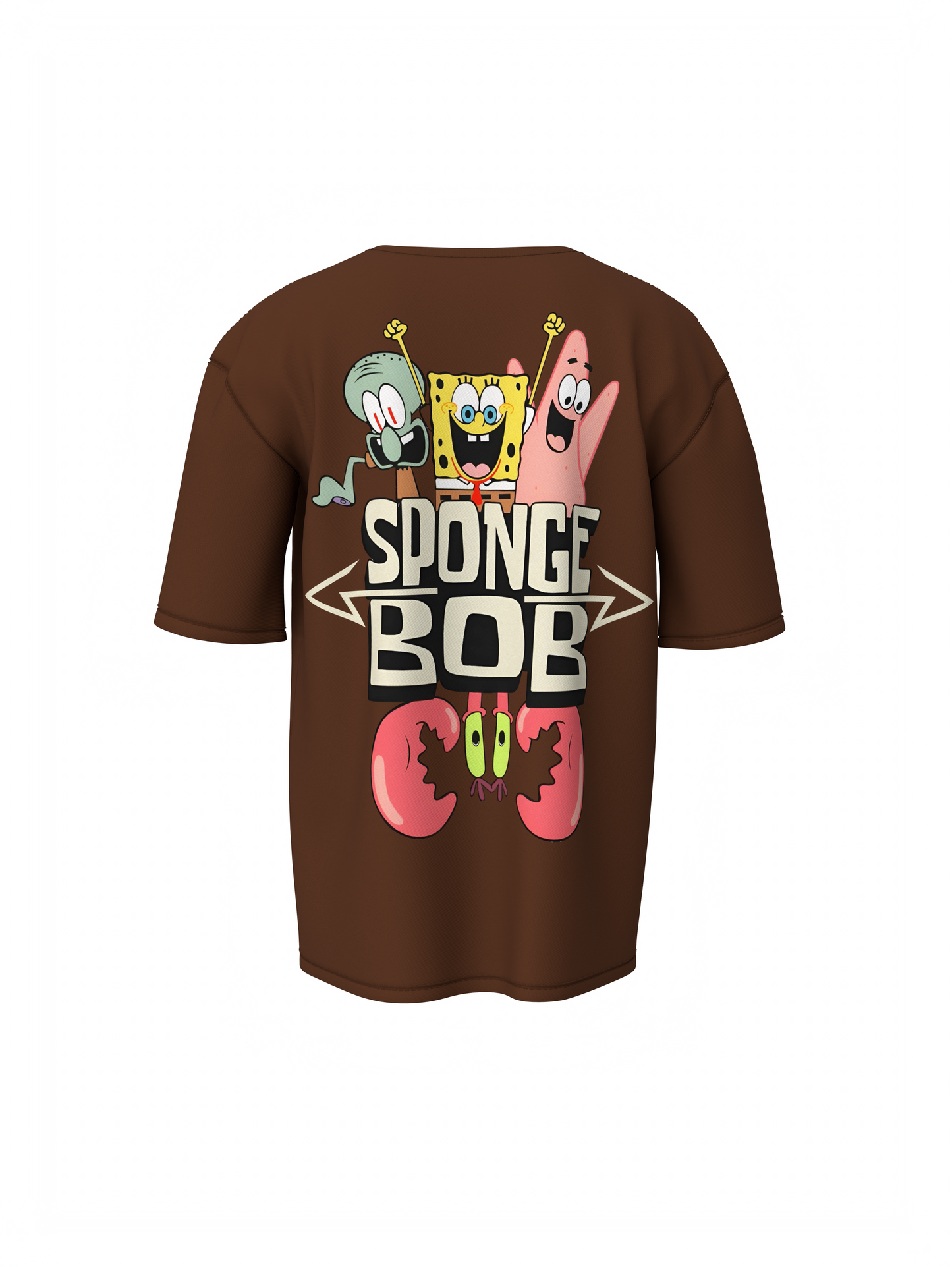 SpongeBob Cartoon Oversized T-Shirt