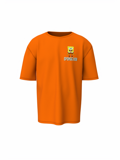 SpongeBob Cartoon Oversized T-Shirt