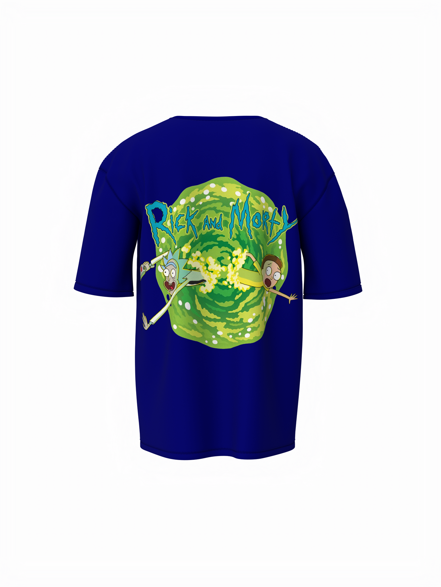 Morty Cartoon Oversized T-Shirt