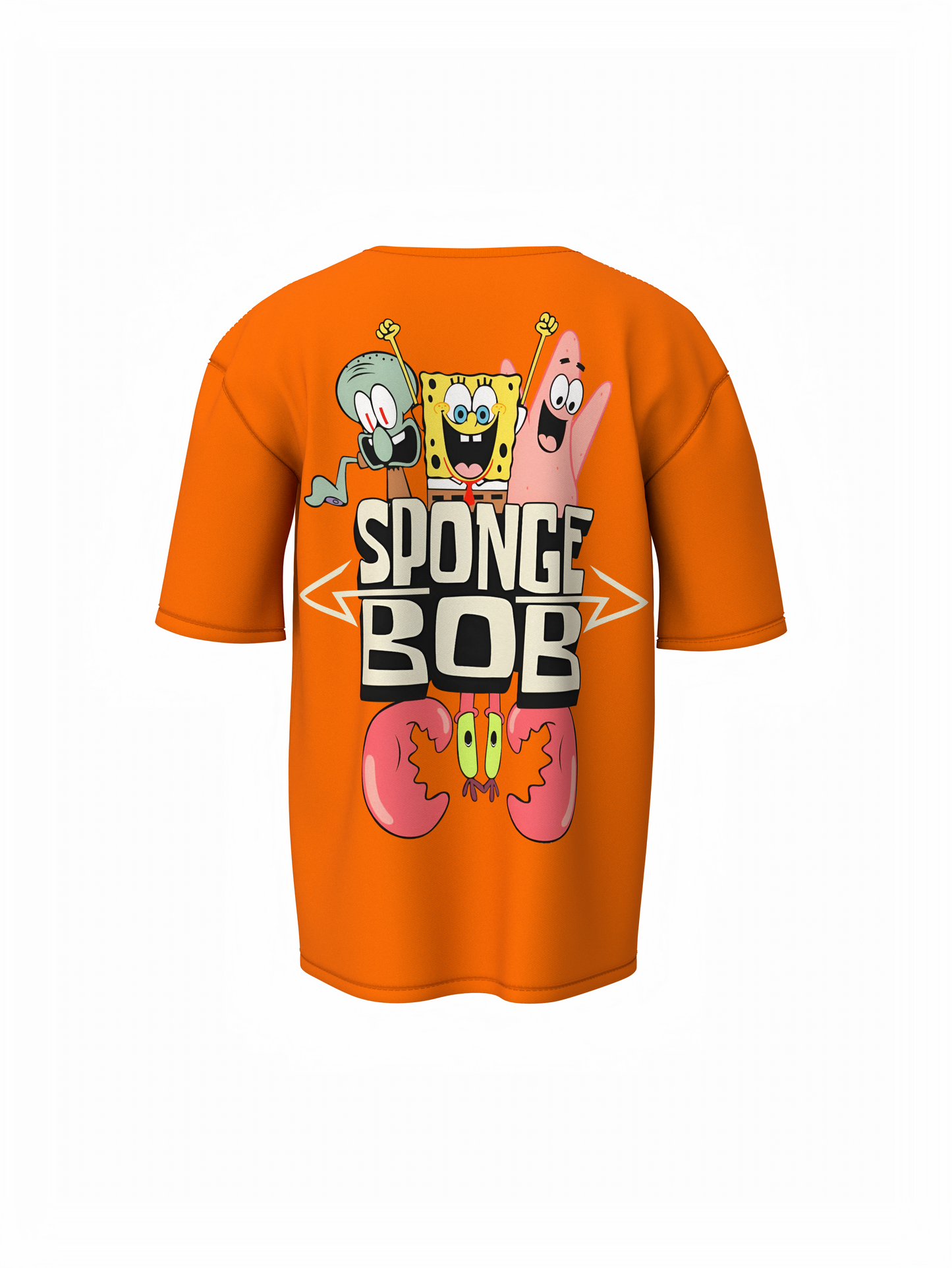 SpongeBob Cartoon Oversized T-Shirt