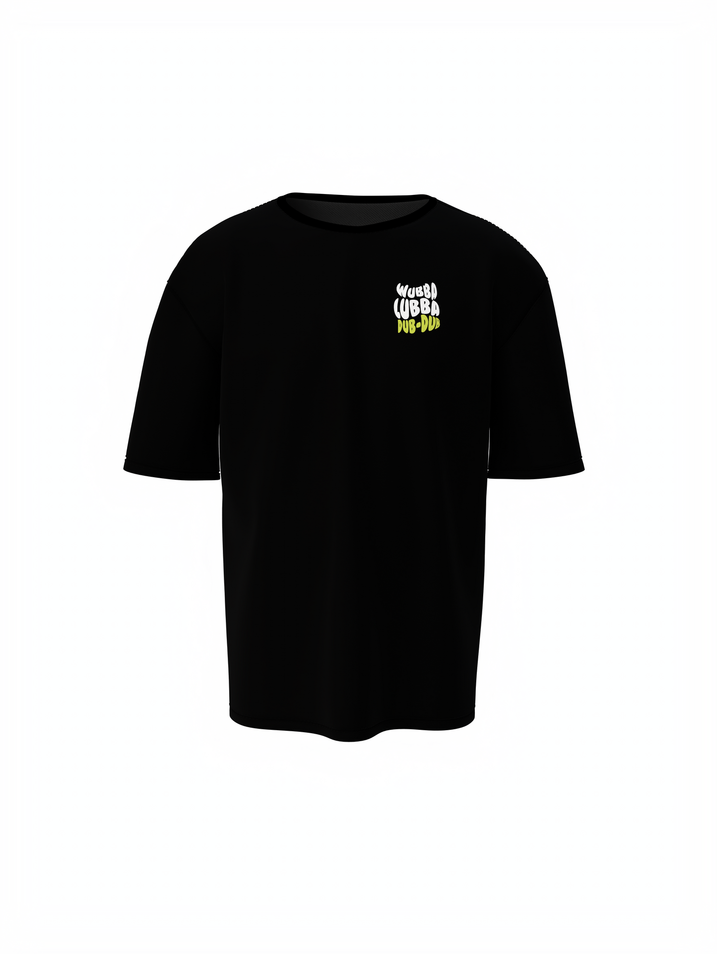 Ricky & Morty Cartoon Black Unisex Oversized T-Shirt