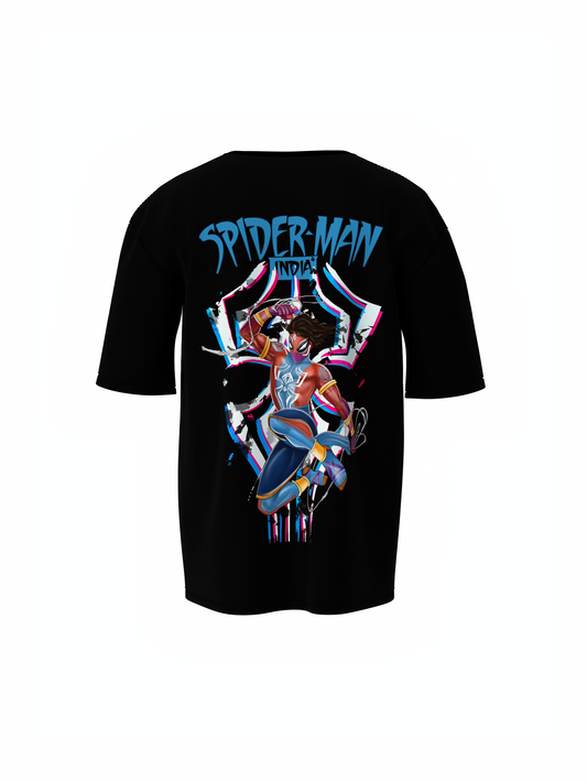 Marvel Spider-Man T-Shirt Oversized Fit Wall-Crawling Fans
