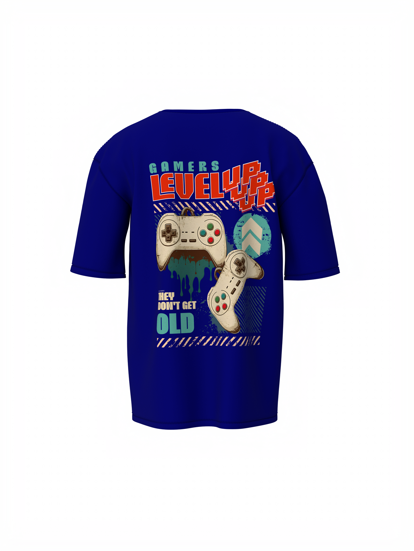 Level Up Oversized T-Shirt for Modern Casual Wear