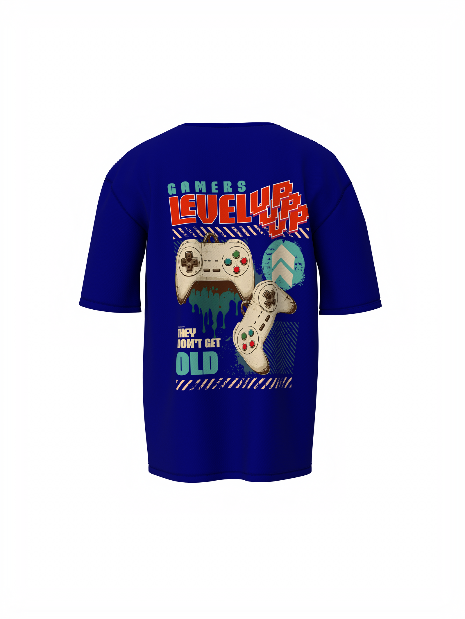 Level Up Oversized T-Shirt for Modern Casual Wear