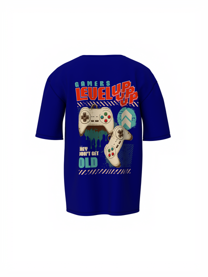Level Up Oversized T-Shirt for Modern Casual Wear