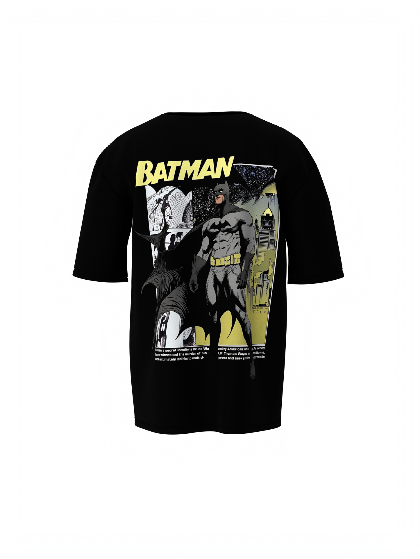 Bat-Man Comic Oversized T-Shirt