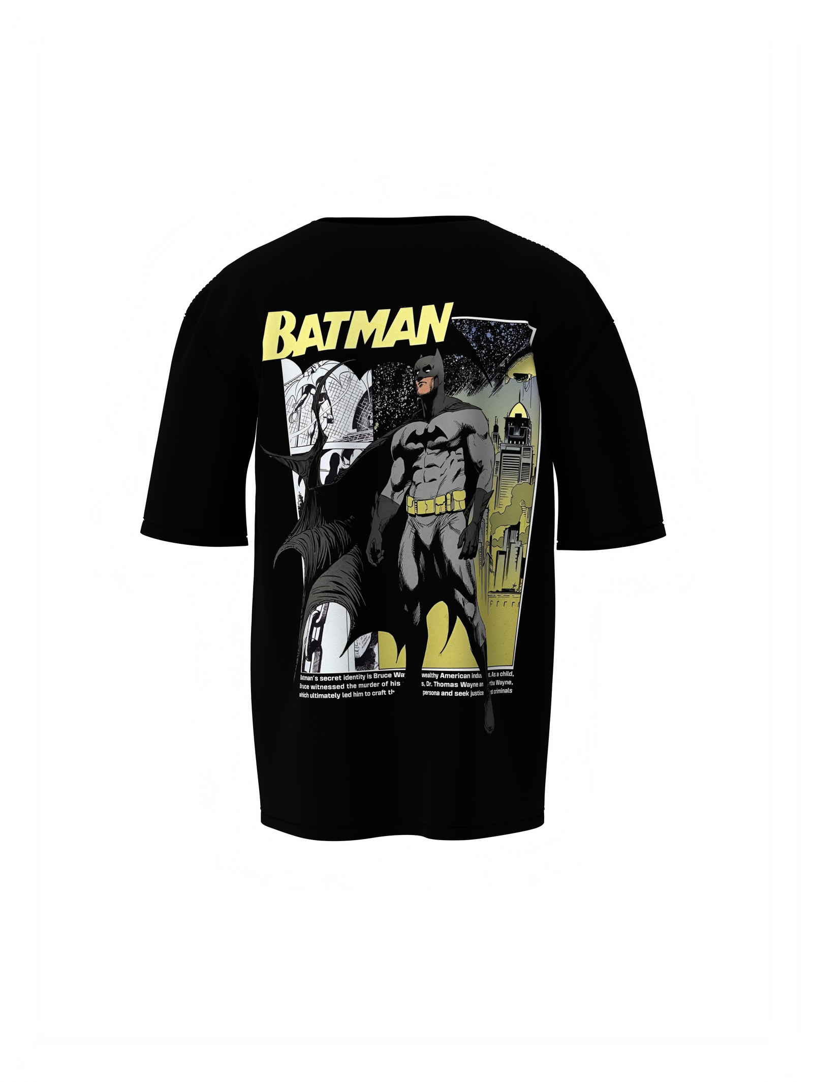 Bat-Man Comic Oversized T-Shirt