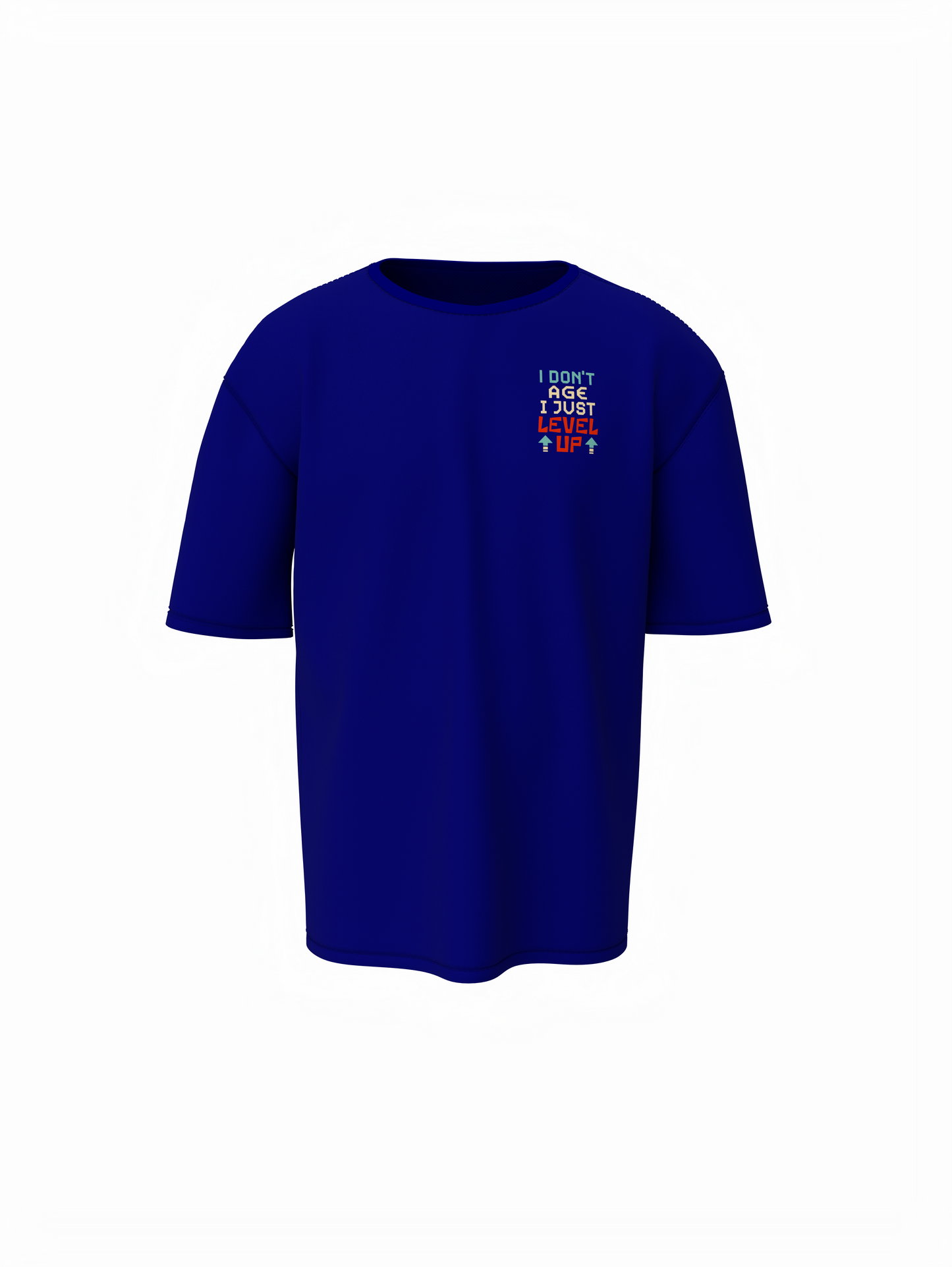 Level Up Oversized T-Shirt for Modern Casual Wear