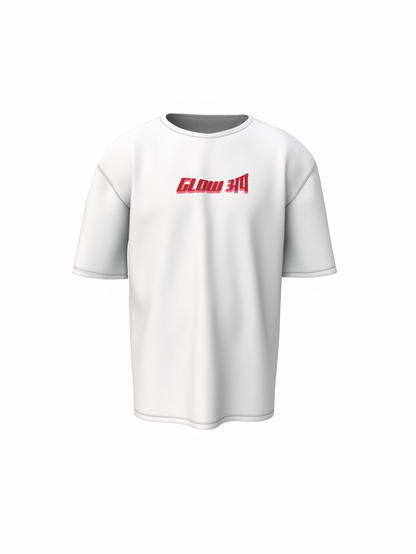 I'M Just a Girl Graphic White Oversized T-Shirt, Self-Love