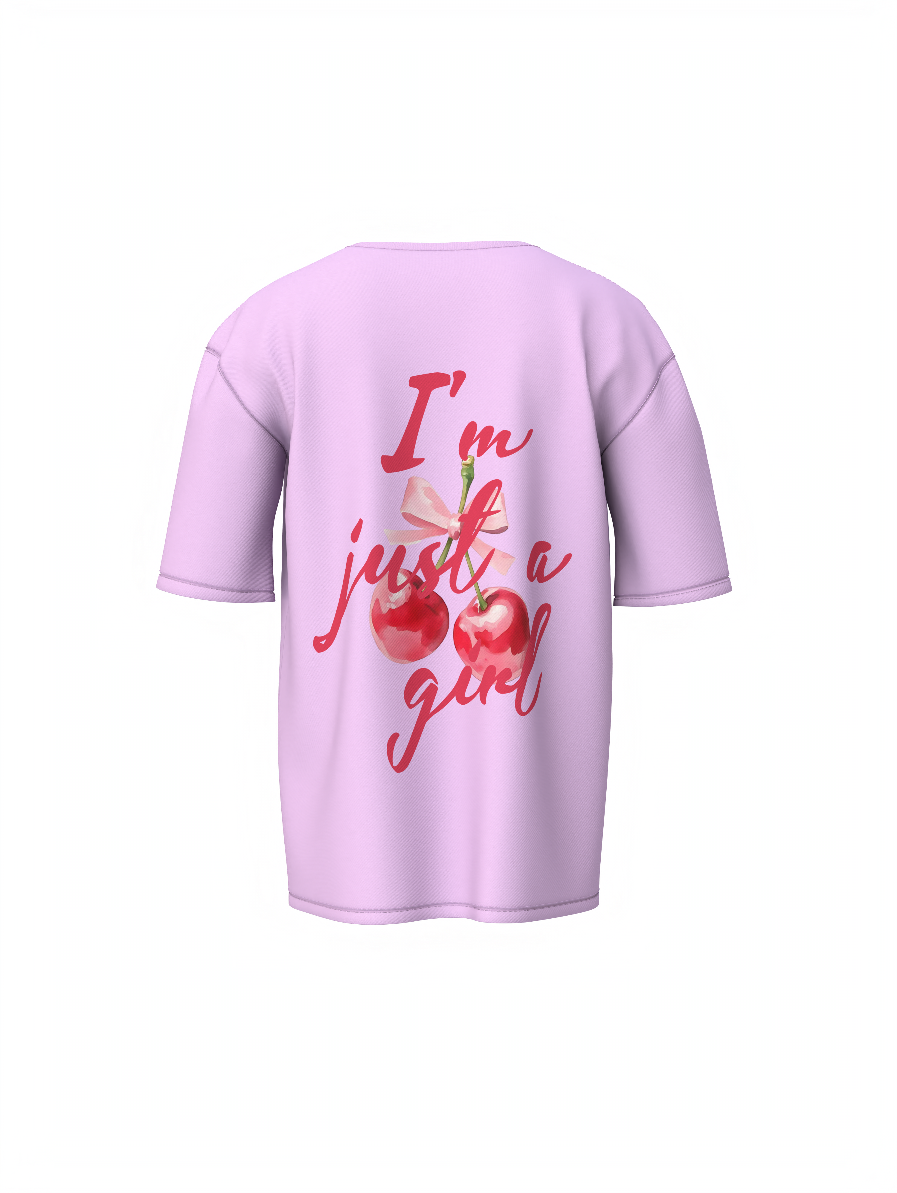 I'M Just a Girl Oversized T-Shirt