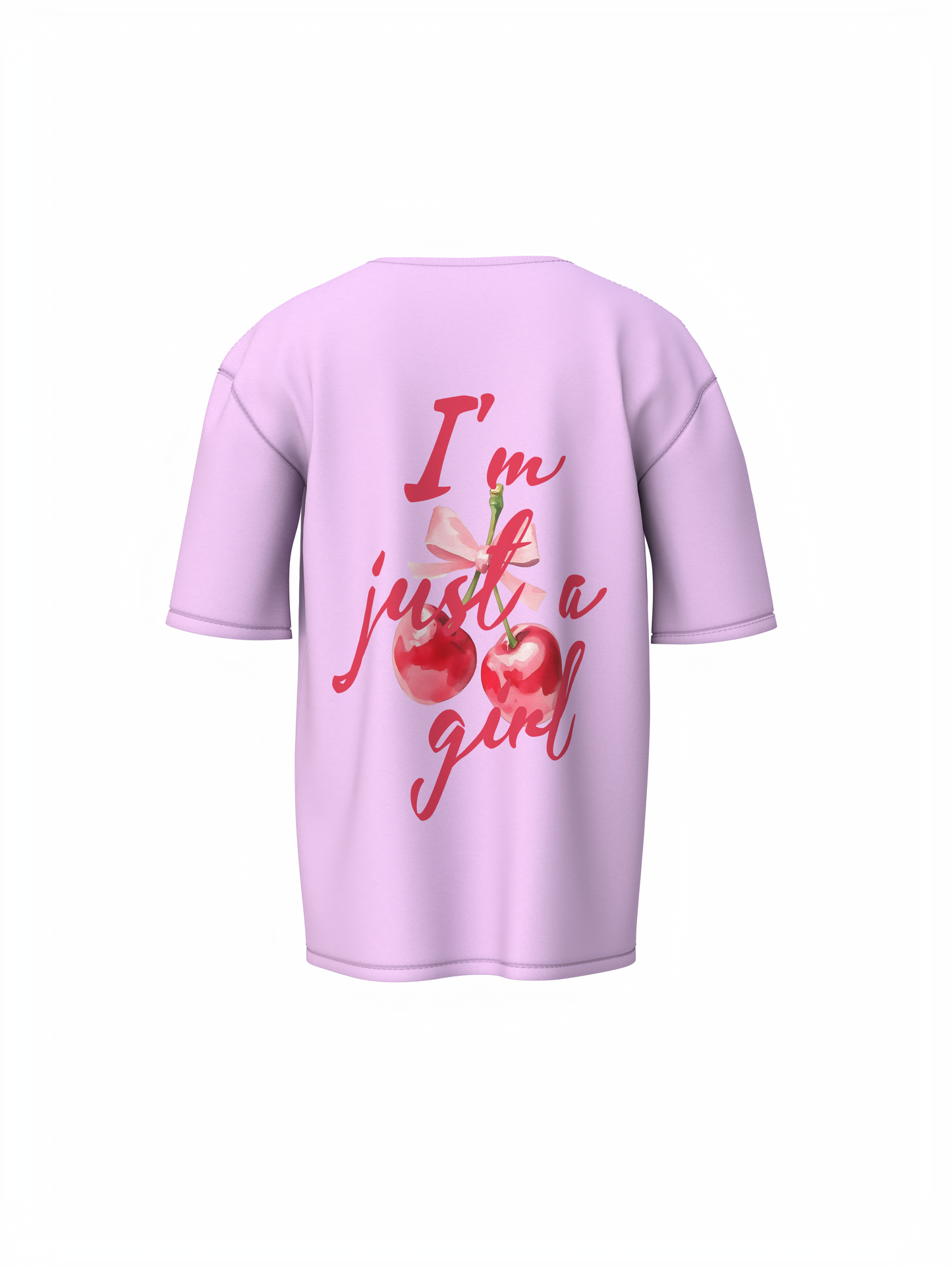 I'M Just a Girl Oversized T-Shirt – Bold Streetwear Style
