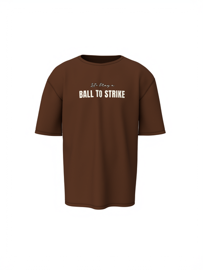 Bowling Game Oversized T-Shirt Strike Style Alley Kings