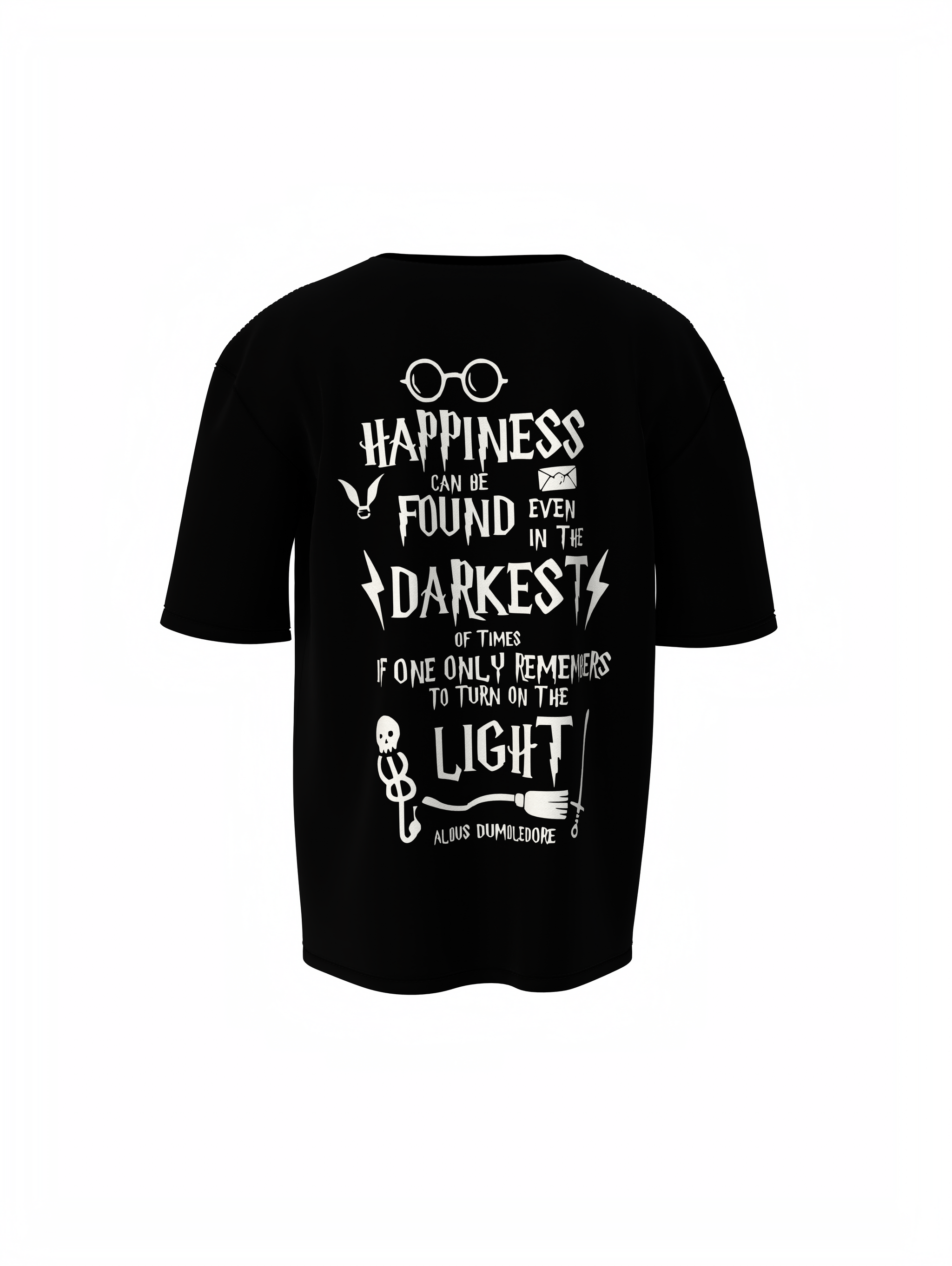 Happiness Always Oversized T-Shirt