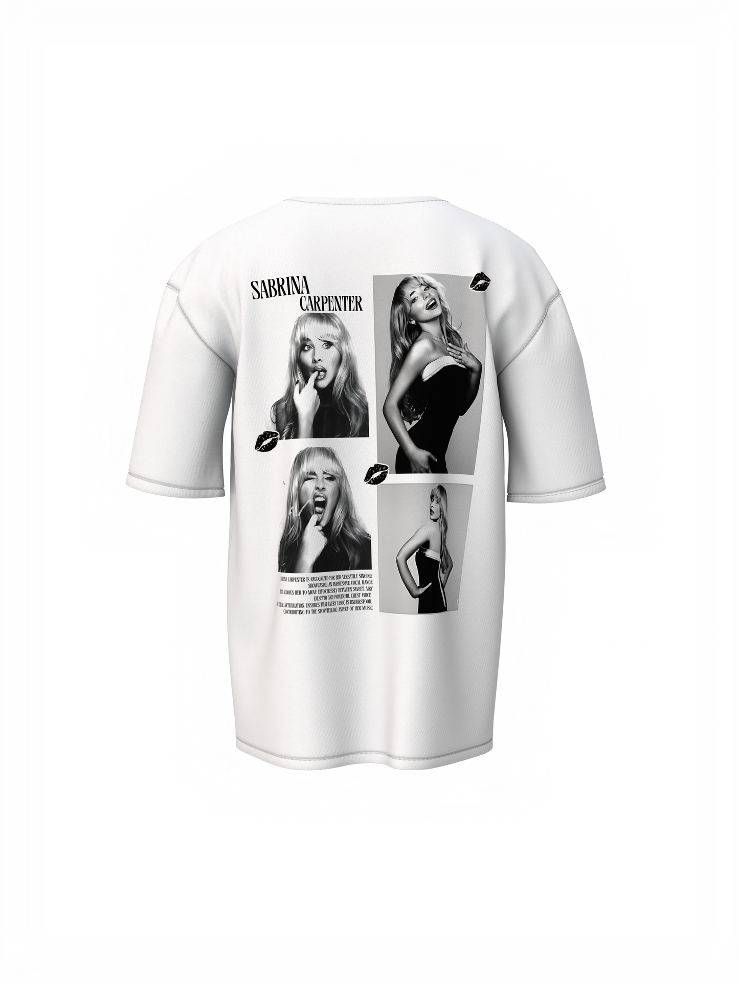 Short N Sweet Oversized T-Shirt Stylish & Trendy Graphic Tee
