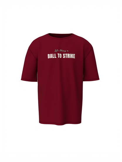 Bowling Game Oversized T-Shirt Strike Style Alley Kings