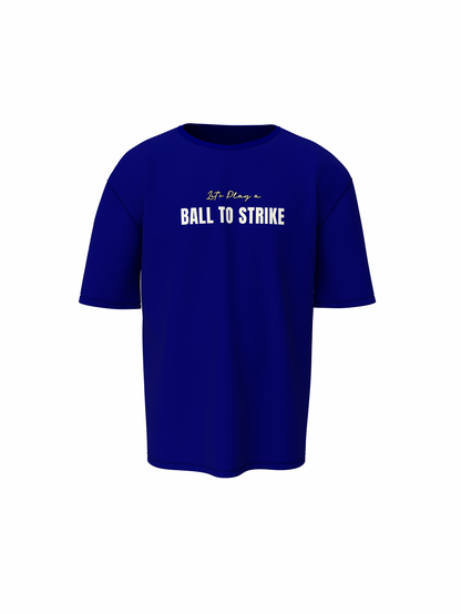 Bowling Game Oversized T-Shirt Strike Style Alley Kings
