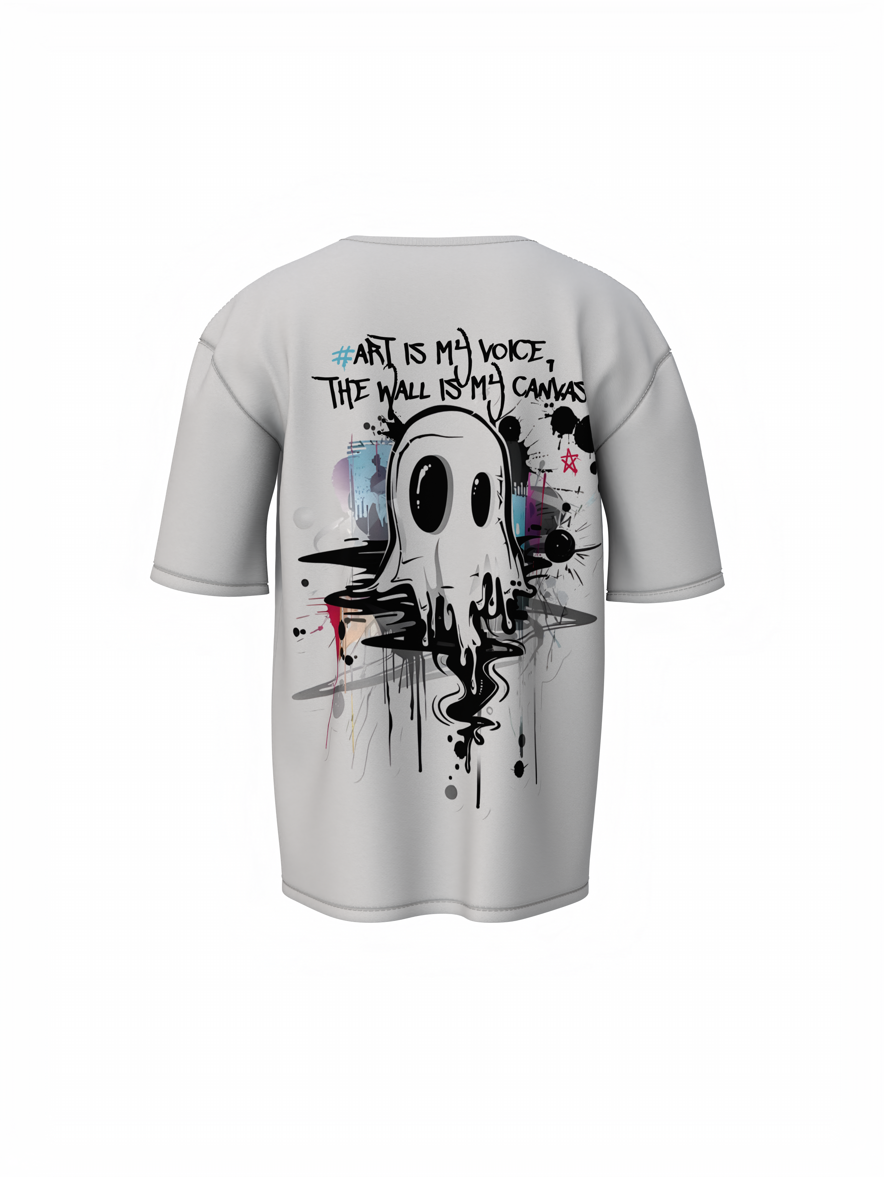 Street Art Oversized T-Shirt