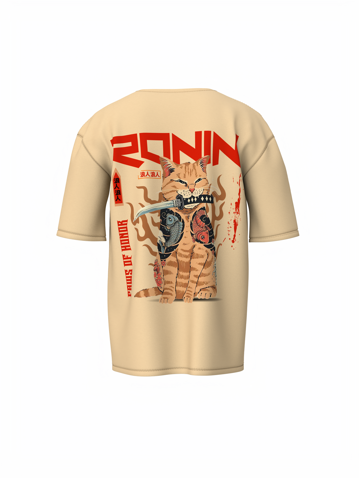 Blade & Whiskers Oversized T-Shirt