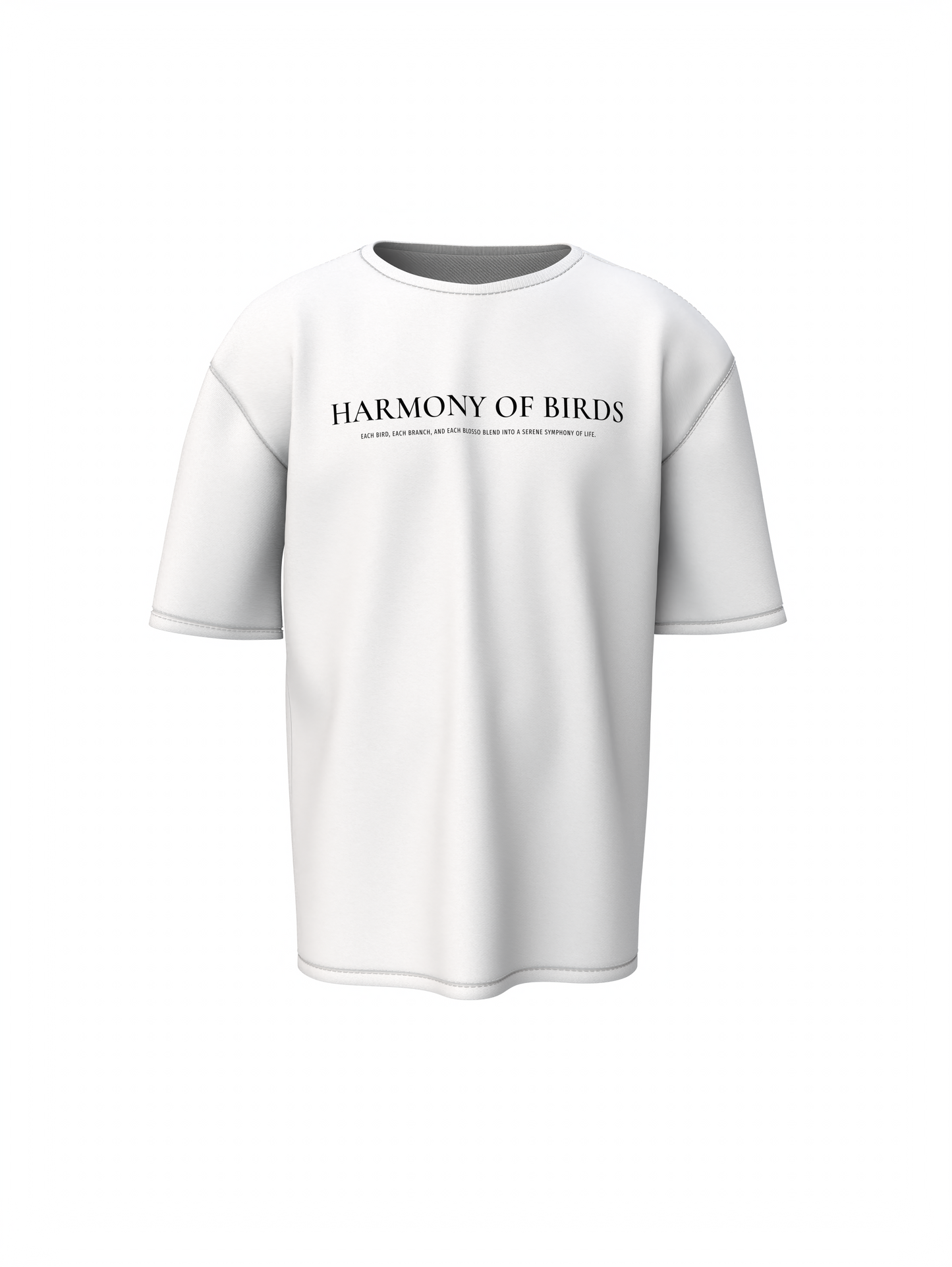 Harmony of Bird T Shirt  Explore Nature-Inspired Street Style