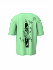 Harmony Of Bird Oversized T-Shirt