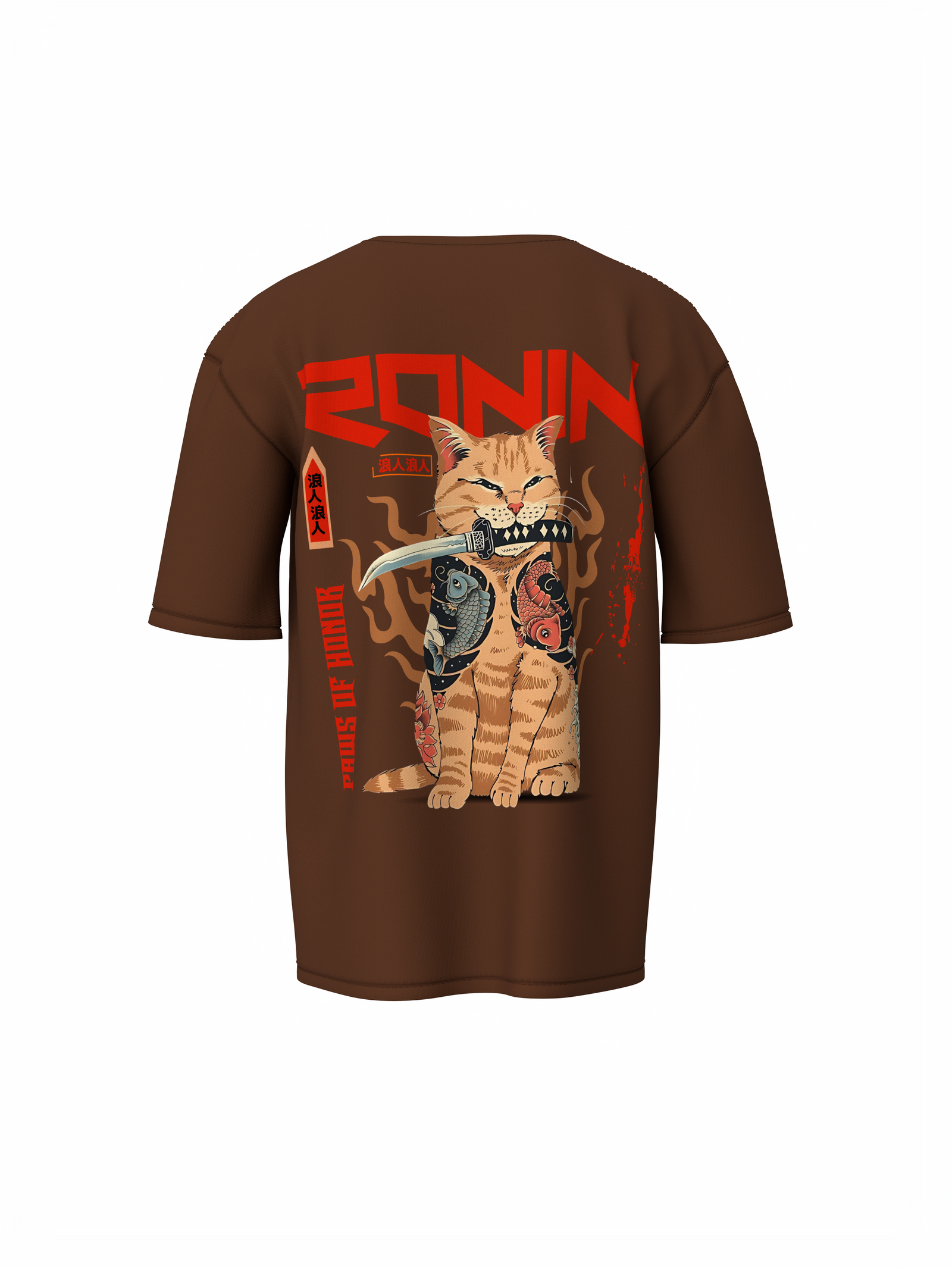 Blade & Whiskers Oversized T-Shirt