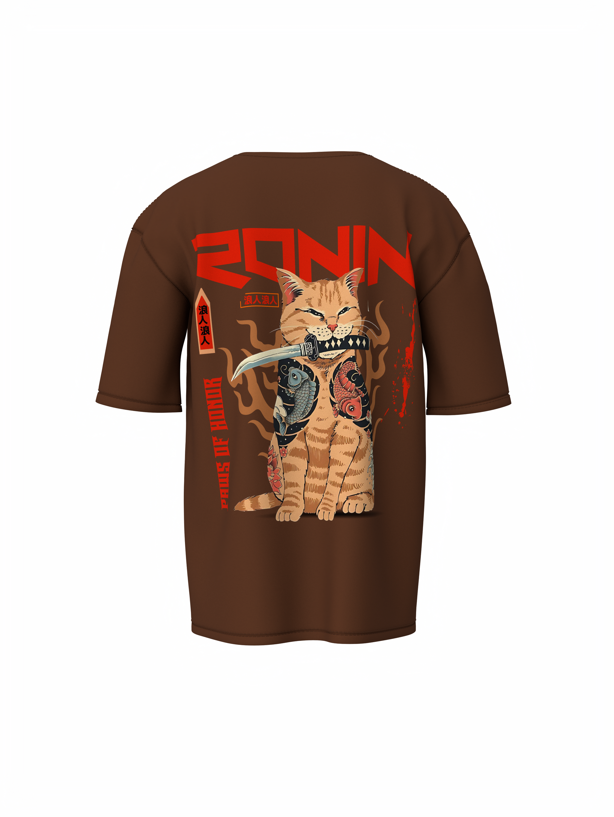 Blade & Whiskers Oversized T-Shirt