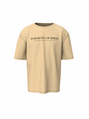Harmony Of Bird Oversized T-Shirt