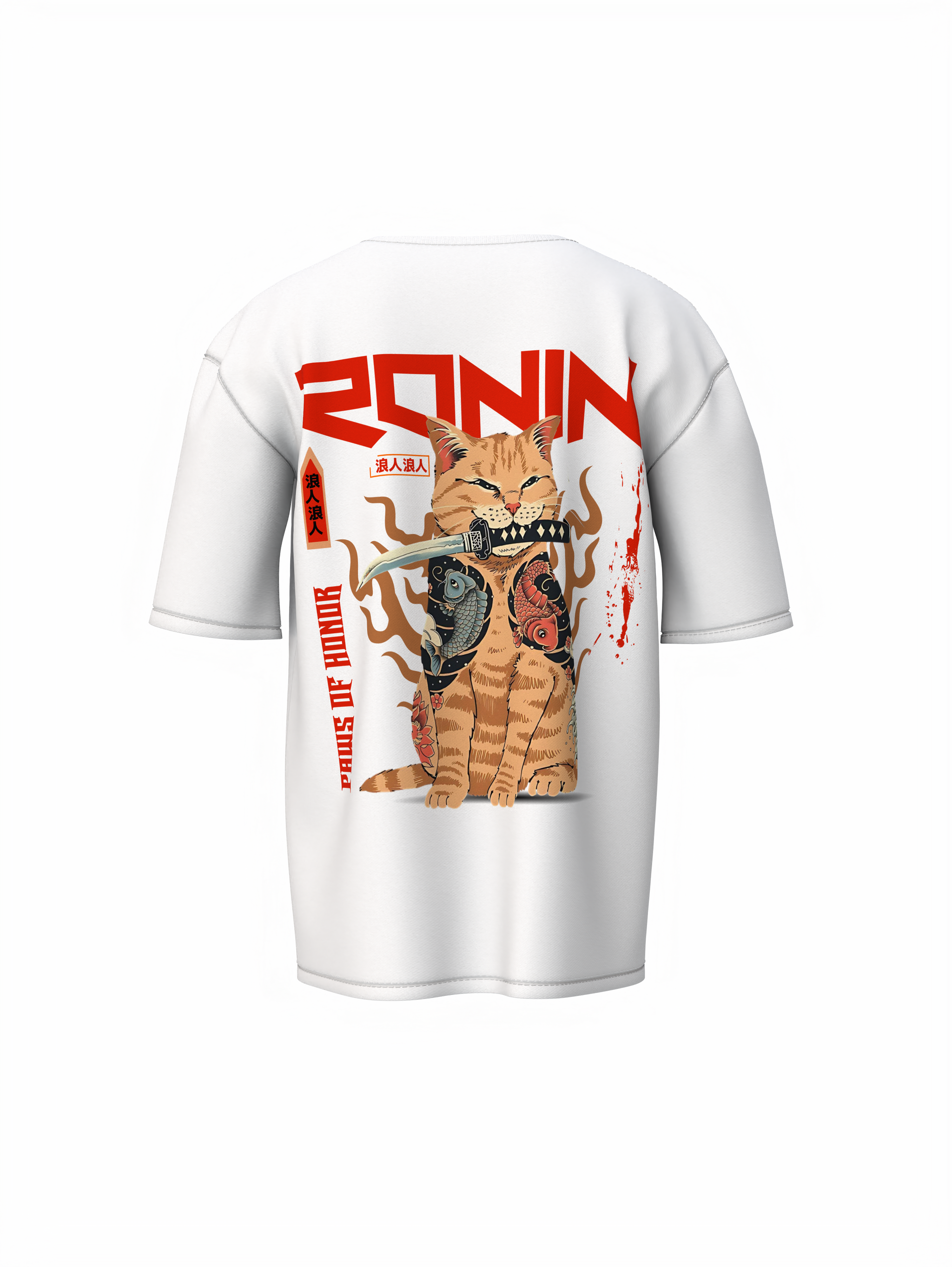 Blade & Whiskers Oversized T-Shirt