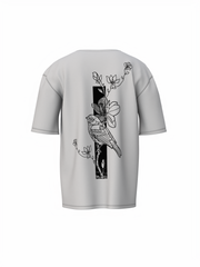 Harmony Of Bird Oversized T-Shirt