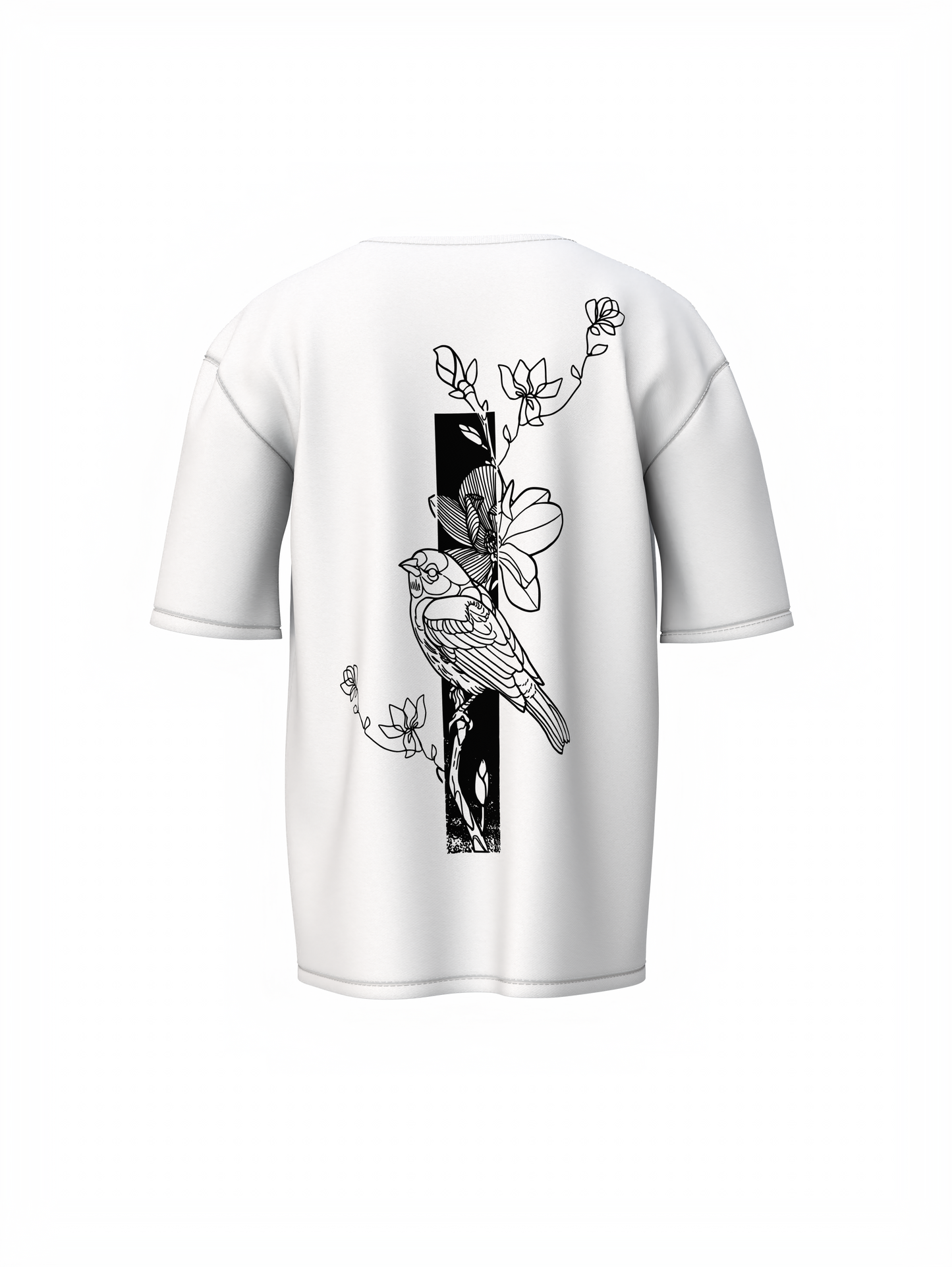 Harmony of Bird T Shirt  Explore Nature-Inspired Street Style