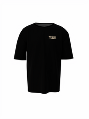 Black Cat Oversized T-Shirt