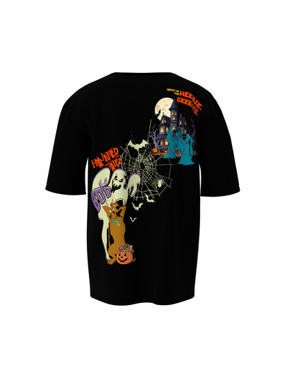 Scooby Doo Cartoon Oversized T-Shirt Fun Vintage Print Style