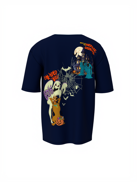 Scooby Doo Cartoon Oversized T-Shirt Fun Vintage Print Style