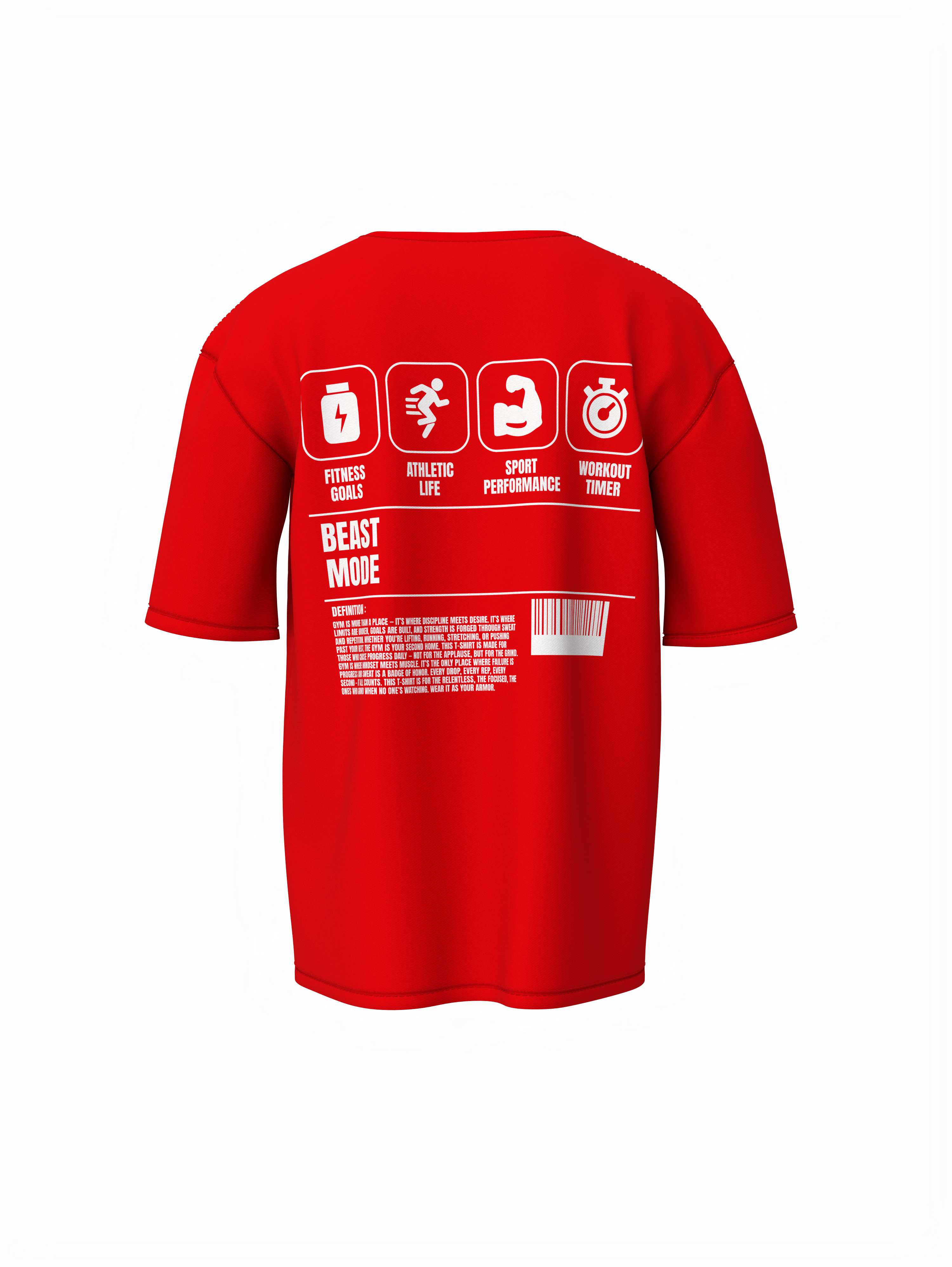 Beast Mode Oversized T-Shirt