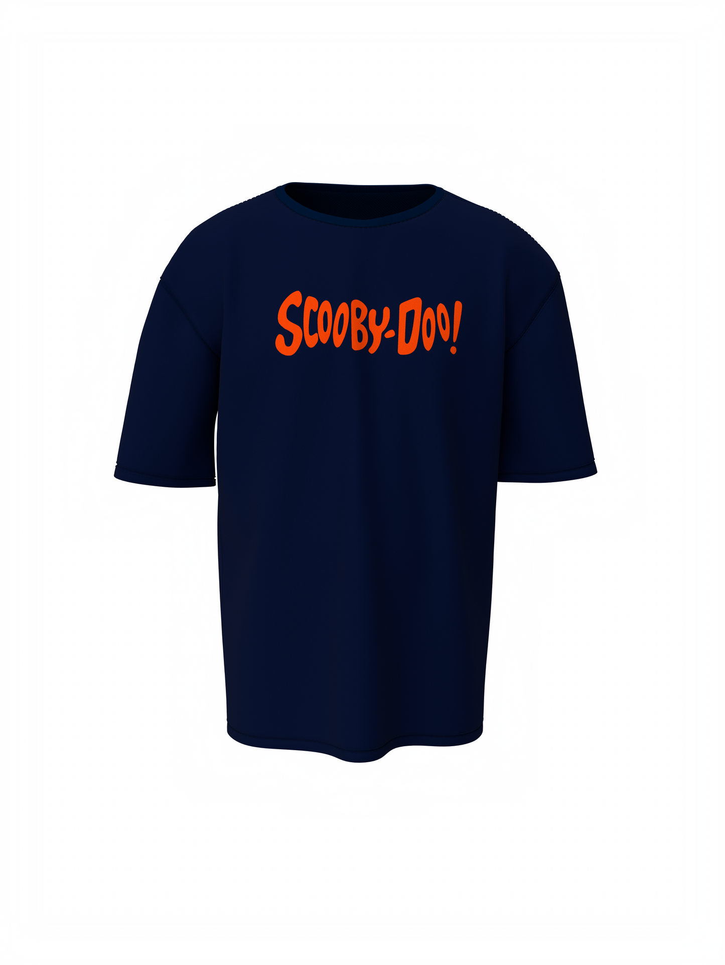 Scooby Doo Cartoon Oversized T-Shirt Fun Vintage Print Style