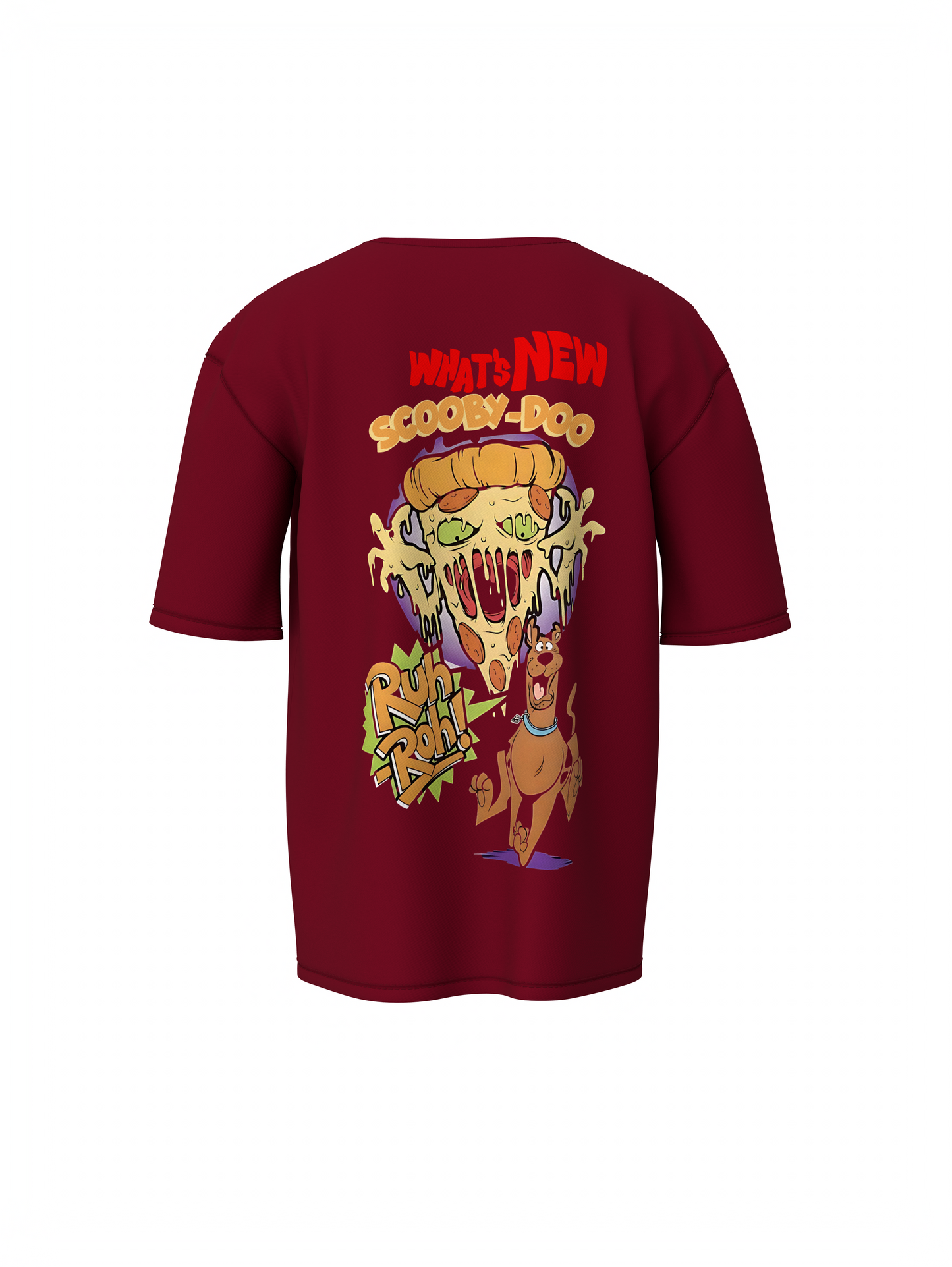 Scooby Doo Cartoon Oversized T-Shirt Bold Streetwear Style