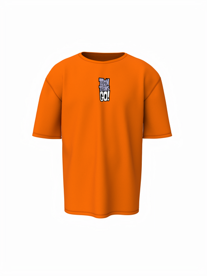 Teen Titans Oversized T-Shirt Cartoon Fans Streetwear Style