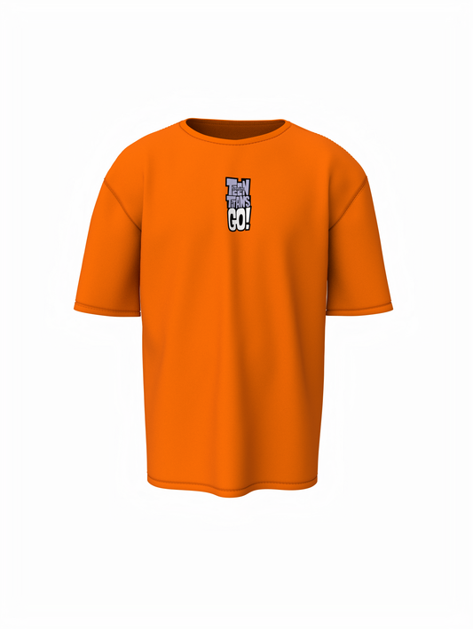 Teen Titans Oversized T-Shirt Cartoon Fans Streetwear Style